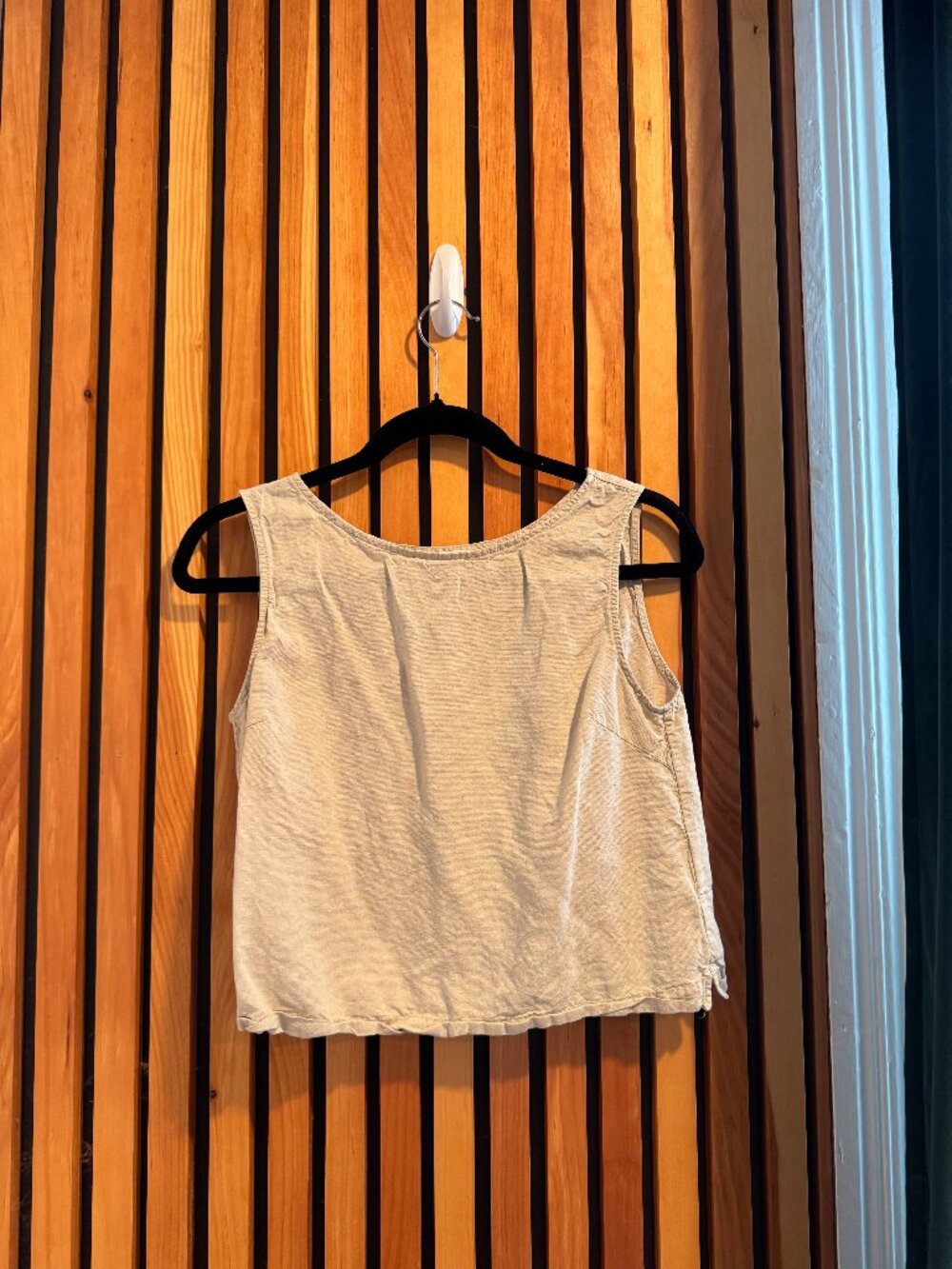 Uniqlo Linen Blend Sleeveless Blouse - XS